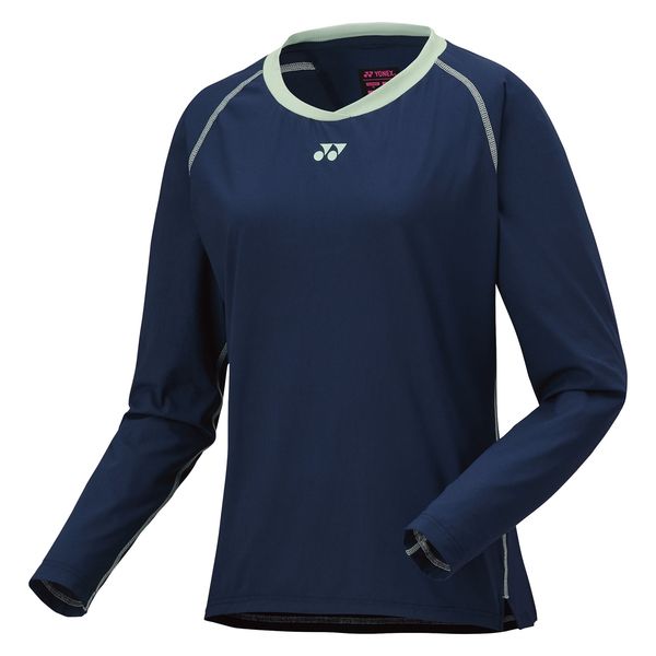 【ヨネックス】25年モデルウィメンズゲームシャツ（ロングスリーブ）販売数量限定品 YONEX(ヨネックス) テニス トップス 長袖 ウィメンズゲーム