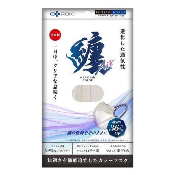 ROKI 纏Airカラーふつうサイズ シナモンベージュ 7枚入 4571569481747 1セット(1個(7枚入)×80)（直送品）