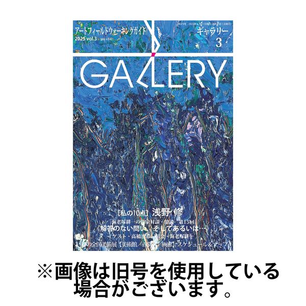 月刊ギャラリー 2025/07/01発売号から1年(12冊)(雑誌)（直送品）