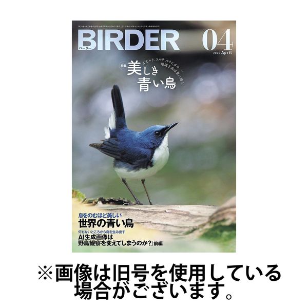 BIRDER（バーダー） 2025/07/16発売号から1年(12冊)(雑誌)（直送品）