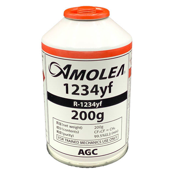AMOLEA R-1234yf 200g 7缶セット AMOLEA 1234yf 1本 200g AGC クーラーガス 環境対応型フッ素系