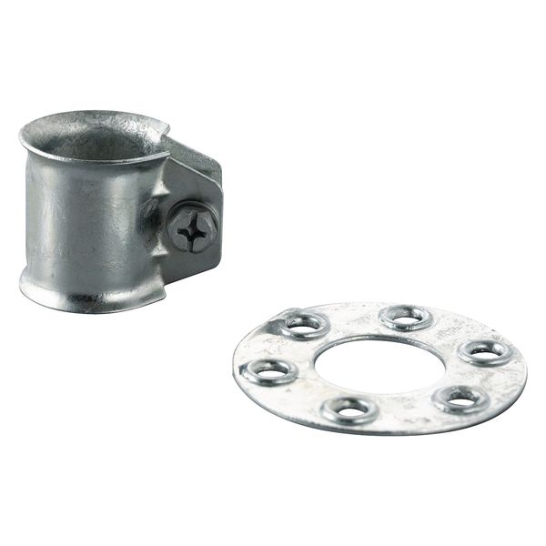 ステー金具 φ25.4mmマスト用 フラップ式パッケージ GRK25Z(P) DXアンテナ 1個（直送品）