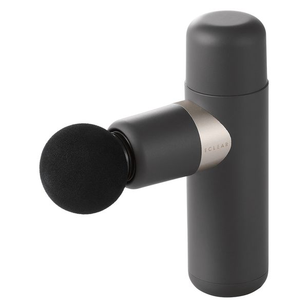 筋膜リリースガン リフレッシュガン 3段階振動 アタッチメント (4種類) 軽量 グレー HCR-GN01XGR エレコム 1個（直送品）