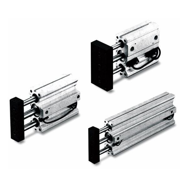 TAIYO 空気圧シリンダ(省スペース形) 薄型ガイド付シリンダ 10Gー2 10Gー2PL20N50ーA1 1P(直送品)