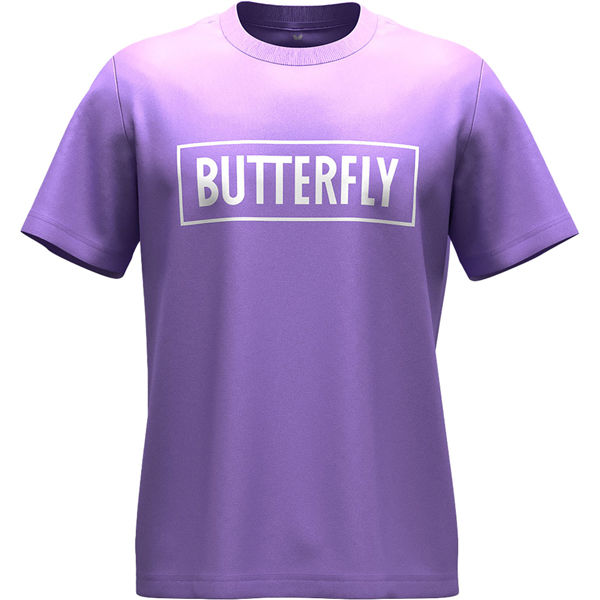 はなもも Butterfly(バタフライ) 卓球 BL・Tシャツ III XO ライラック