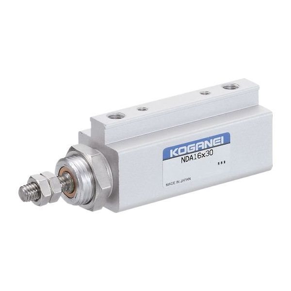 コガネイ ノックシリンダ 複動形 NDAシリーズ NDA6X10-1A 1セット(2個)（直送品）