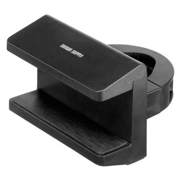 サンワサプライ  電源タップホルダー（支柱取り付けタイプ・ブラック） TAP-CLAMP2BK（直送品）