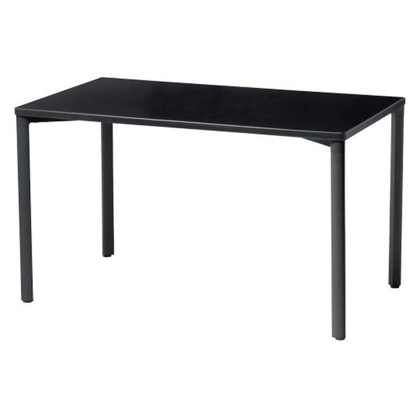 サンワサプライ eテーブル 受注生産品 幅1200×奥行700mm ブラック MEF-12070BK 1台（直送品）