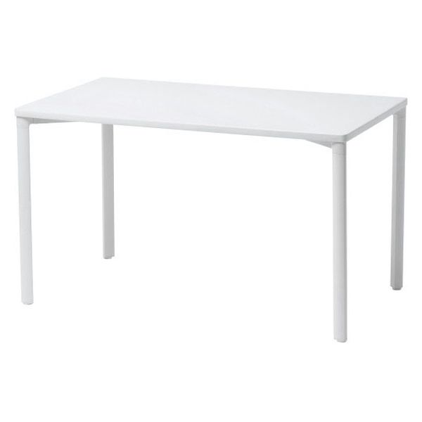 サンワサプライ eテーブル 受注生産品 幅1200×奥行700mm ホワイト MEF-12070W 1台（直送品）