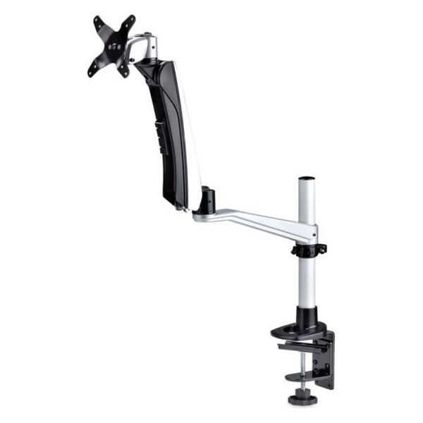 モニターアーム 1画面 最大27インチ16:9 耐荷重9kg 多関節 VESA