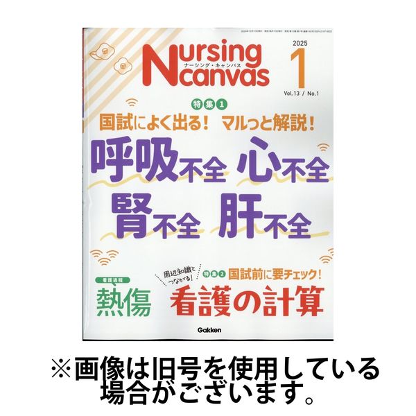 ナーシング・キャンバス 2025/04/10発売号から1年(12冊)(雑誌)（直送品）