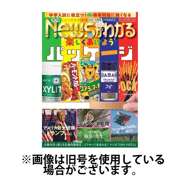 月刊ニュースがわかる 2025/04/15発売号から1年(12冊)(雑誌)（直送品）