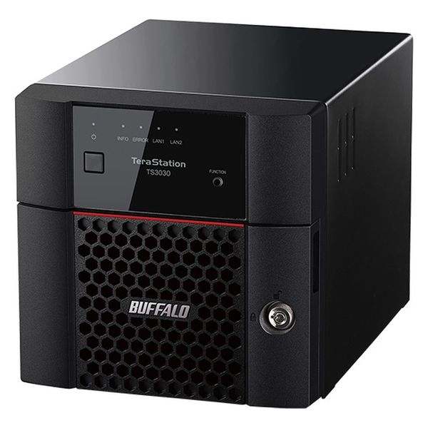 バッファロー  ＴｅｒａＳｔａｔｉｏｎ　ＴＳ３２３０ＤＮシリーズ　２ベイデスクトップＮＡＳ　２ＴＢ TS3230DN0202（直送品）