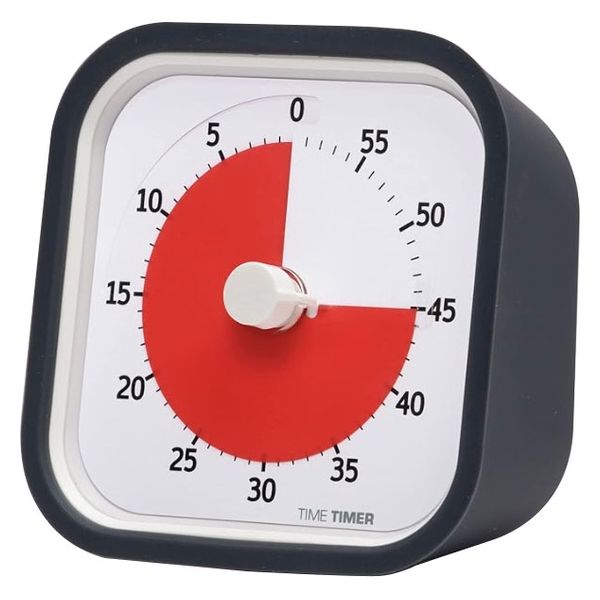 TIME TIMER タイムタイマー モッド （Charcoal Gray） TTM9ーW 1