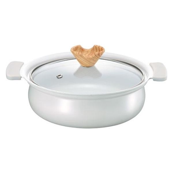カクセー IH対応 卓上鍋 24cm グレー CT-25 1個（直送品