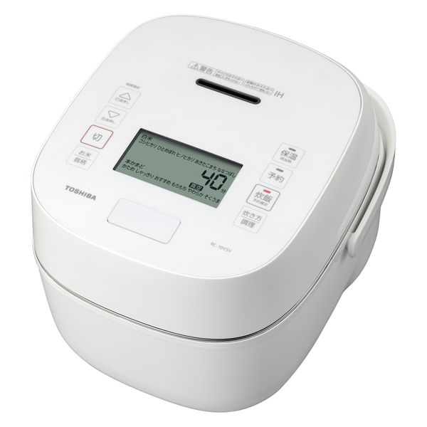 東芝 真空圧力IH 炊飯器 5.5合 RCー10VSV(W) 1台 24,272円