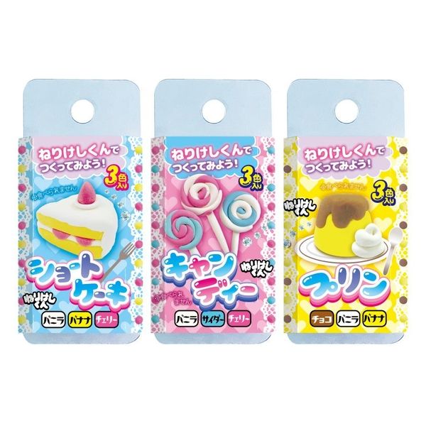 昭和レトロ  消しゴム ヒノデワシ ねりけし ヒノデワシ ねりけしねんど おかし消しゴム OKA-N 1セット(30個