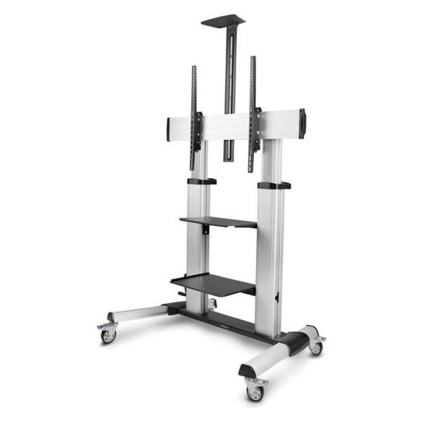 テレビスタンド キャスター付き 60~100インチ VESA 耐荷重100kg