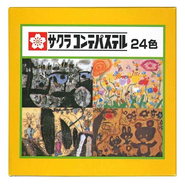 サクラクレパス サクラ コンテパステル 24色 CT24 1個（直送品