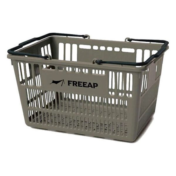 FOLDING LAUNDRY SQUARE BASKET with CASTER 40L / WIDE