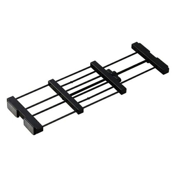 平安伸銅工業 突っ張りすき間棚 SーLL ブラック 4977612210164 1個（直送品）