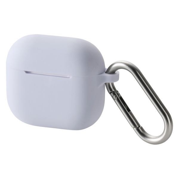 AirPods 4 ケース 用 シリコン カバー 衝撃吸収 落下防止 パープル AVA-AP06SCPU エレコム 1個（直送品）