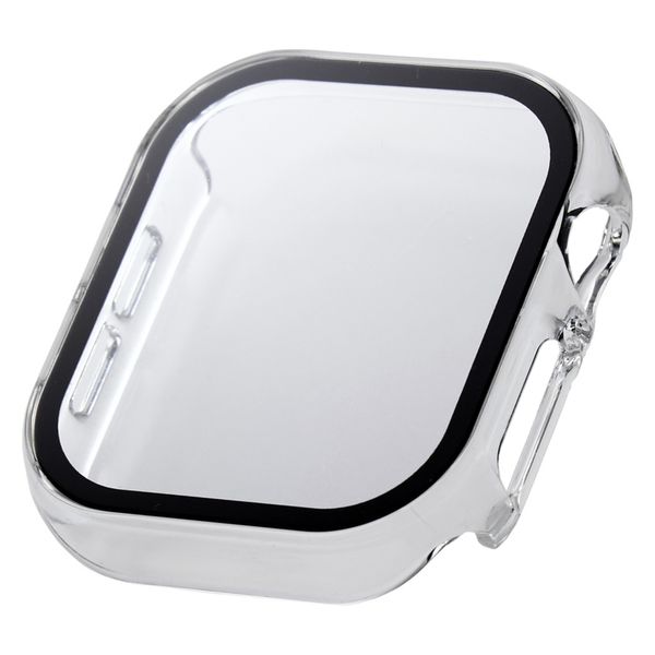 アップルウォッチ カバー Series10[42mm] フルカバー クリア AW-24BFCGOCCR エレコム 1個（直送品）