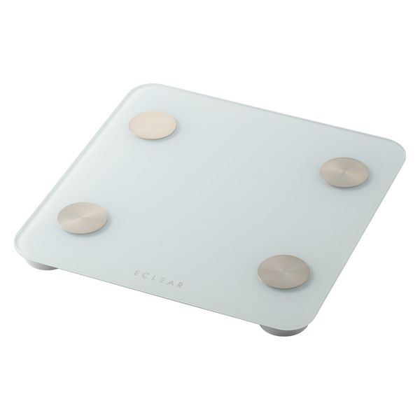 体重計 体組成計 ヘルスメーター Bluetooth スマホ連動 ホワイト HCS-BTFS01WH エレコム 1個（直送品）