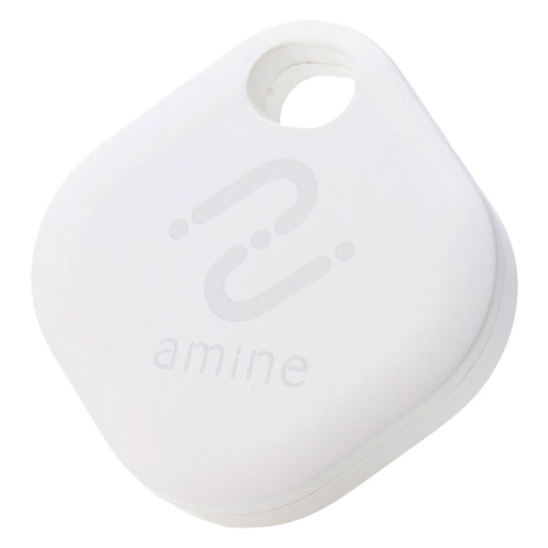 スマートタグ 紛失防止 タグ 電池交換タイプ 防水・防塵 IP65 ホワイト LGT-BETG1WHA ロジテック 1個（直送品）