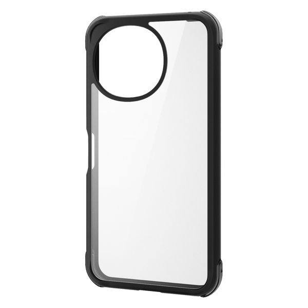 AQUOS sense9 SH-53E ケース ハイブリッド Black×Clear PM