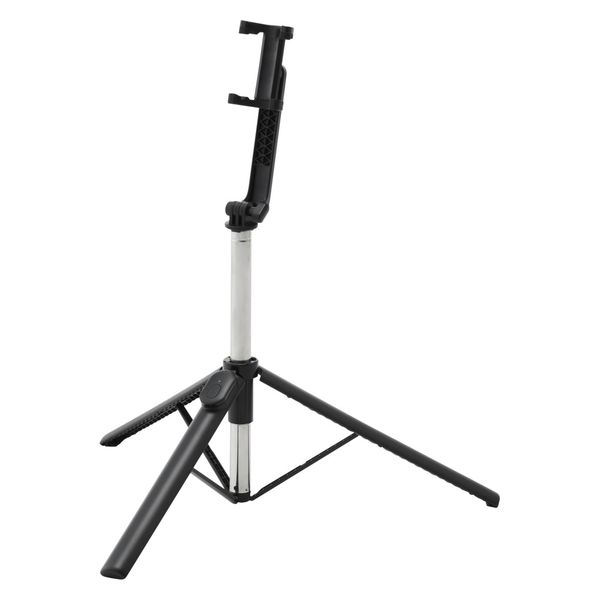 スマホ Bluetooth 三脚 自撮り棒 2Way 床置き 最大1400mm 黒 P-STSR03120BK エレコム 1個（直送品）