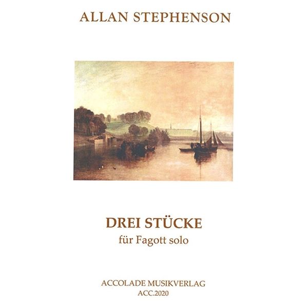 ステファンソン:無伴奏ファゴットのための3つの小品 (FAGOTT