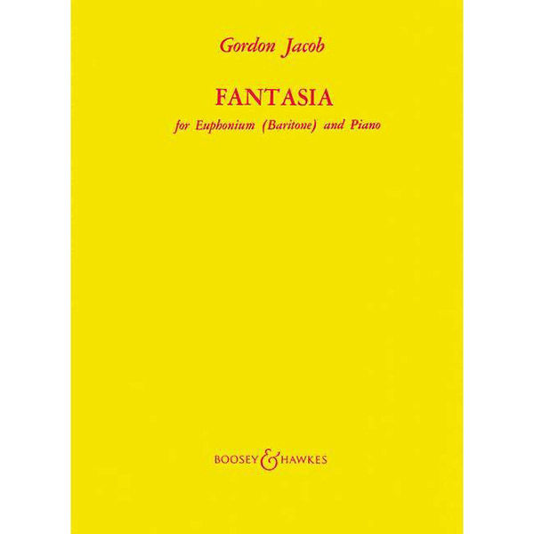 ジェイコブ:ファンタジー 幻想曲 (EUPHONIUM/PIANO) BH20111 1冊（直送品） 5,048円
