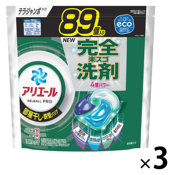 アリエール ジェルボール PRO 部屋干し 詰め替え テラジャンボ
