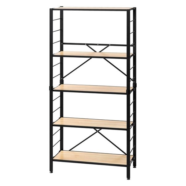 アイリスオーヤマ 組立簡単 連結スチールラック KRSR-5