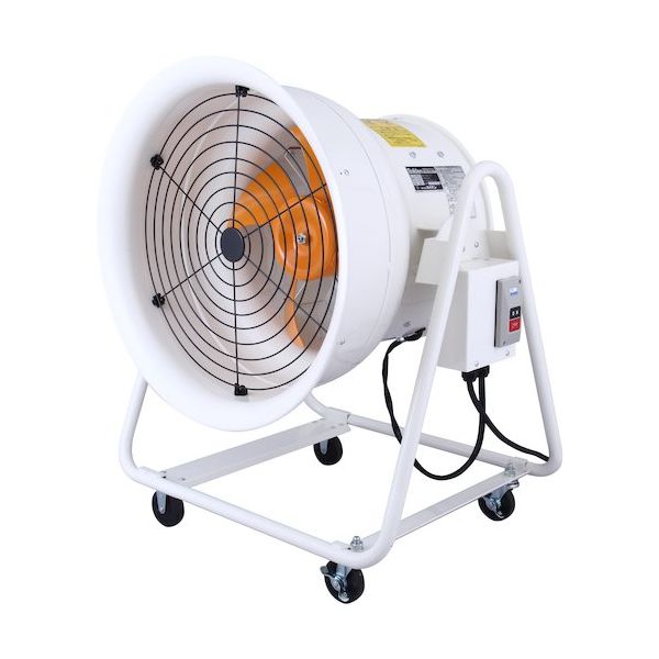 Suiden 送風機 こでかファン ハネ径400mm 低騒音タイプ 100V 角度調節可能 4輪キャスター付 SJF-404A-1 1台（直送品） 76,602円