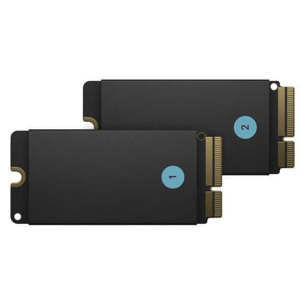 Apple純正 SSD 1TB　Mac A】Apple純正 内蔵SSD 1TB(512GB×2) NVMe M.2 SSD Kit for Mac