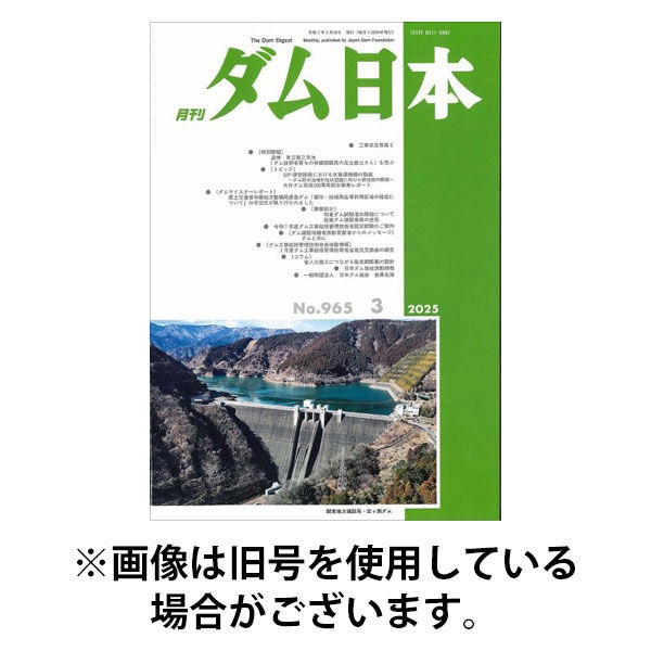ダム日本 2025/08/10発売号から1年(12冊)(雑誌)（直送品）