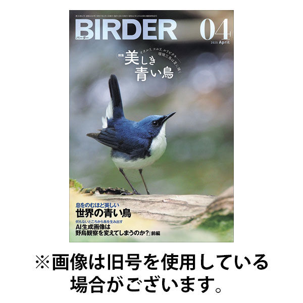 BIRDER（バーダー） 2025/08/16発売号から1年(12冊)(雑誌)（直送品）