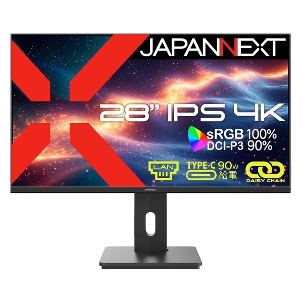 JAPANNEXT 28インチ ワイド 4K液晶モニター JNーIPS28UーHSPC9ー