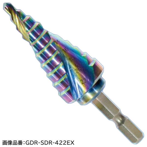 モトユキ ステップドリル GDR-SDR-413EX 1本（直送品） - アスクル