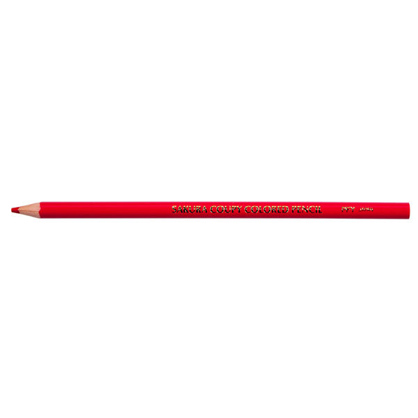 サクラクレパス クーピー色鉛筆 赤 PFYバラ#19 10個 - アスクル