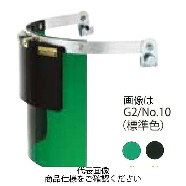 理研化学 ヘルメット装着用ダブル防災面 円筒型 K金具 G1/No.9 バイ 370WKVG1/#9 1セット(2個)（直送品）