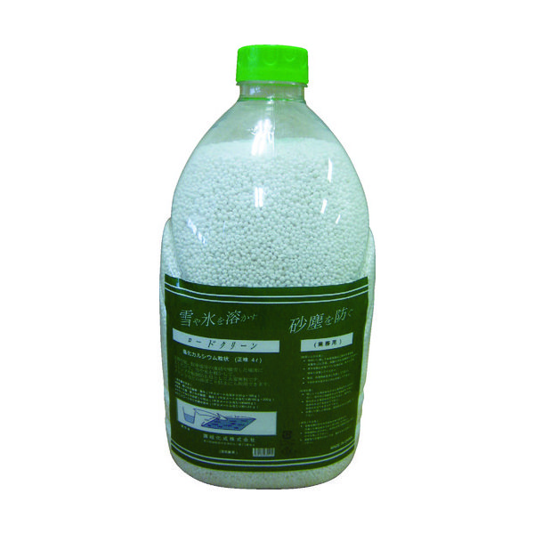 讃岐化成 凍結防止剤 ロードクリーン(塩化カルシウム)粒状4L PETボトル RCG4L 1本 837-0426（直送品）