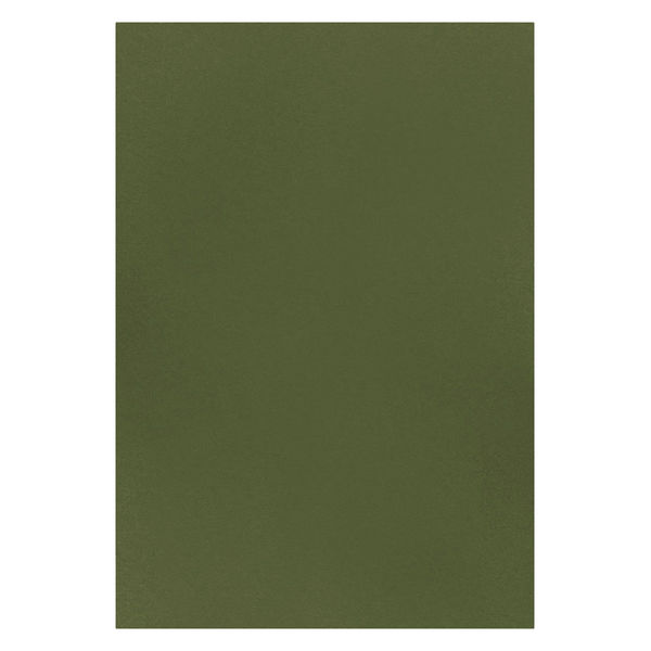 大王製紙 フレッシュカラー色画用紙 八切 オリーブ C-4881 1袋（100枚）