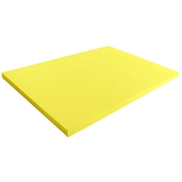 大王製紙 再生色画用紙四切 箱入 レモン C-545 1箱（500枚：100枚入x5袋）（直送品）