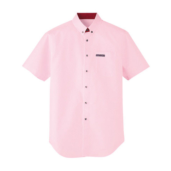 男女兼用シャツ 3L ピンク系 BL-438-D5-15 1着 サーヴォ（旧サンペックスイスト）（直送品）