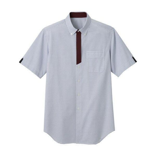 男女兼用シャツ（半袖） M ブルー系 LBSU-1708-K5-09 サーヴォ（旧サンペックスイスト）（直送品）