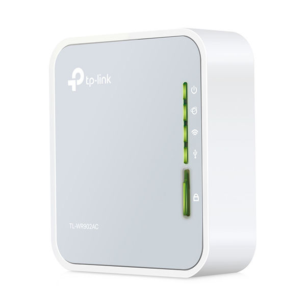 TP-LINK ＡＣ７５０　５ＧＨｚ／４３３＋２．４ＧＨｚ／３００Ｍｂｐｓ　ポータブル　無線ＬＡＮルーター TL-WR902AC 1個（直送品）