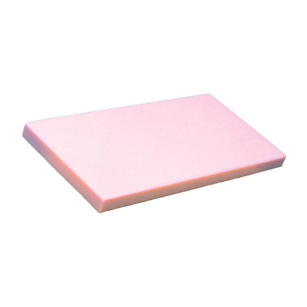 一枚物カラーまな板 K1 500×250×20 ピンク 8237020 天領まな板（取寄品）